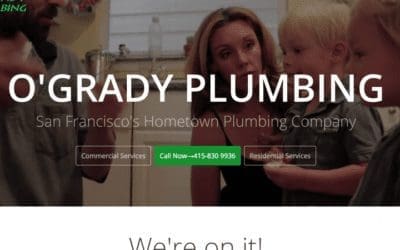 O’Grady Plumbing Launches New, Improved Website